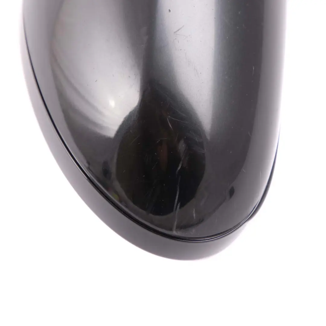  Door Wing Mirror BMW E81 E82 E88 M Sport High Gloss Right O/S Black Sapphire 475 - SKU rhd-7185308-BS3 - Part number 7185308