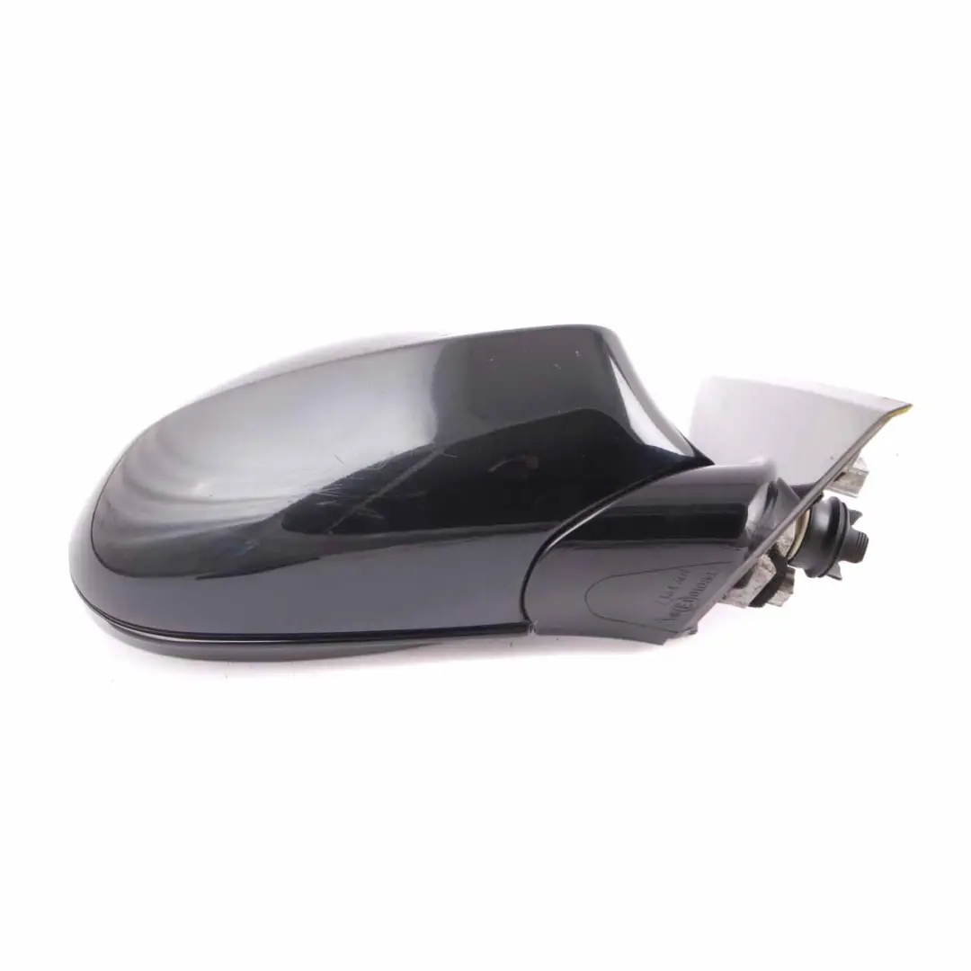  Door Wing Mirror BMW E81 E82 E88 4 M Sport High Gloss Right Black Sapphire 475 - SKU rhd-7185308-BS4 - Part number 7185308