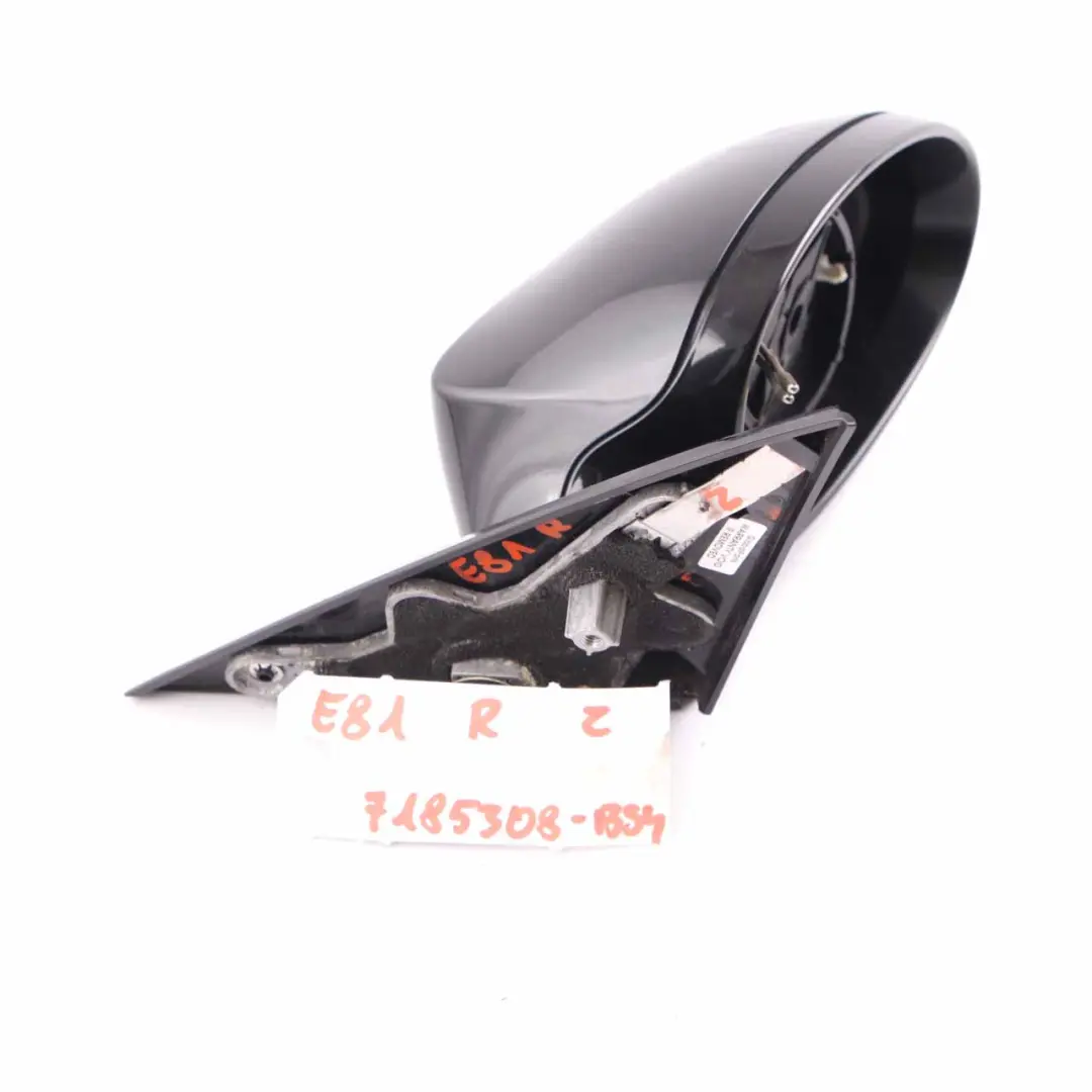 Door Wing Mirror BMW E81 E82 E88 4 M Sport High Gloss Right Black Sapphire 475 to with Part number 7185308 Door Wing Mirror BMW E81 E82 E88 4 M Sport High Gloss Right Black Sapphire 475 - SKU rhd-7185308-BS4 - Part number 7185308