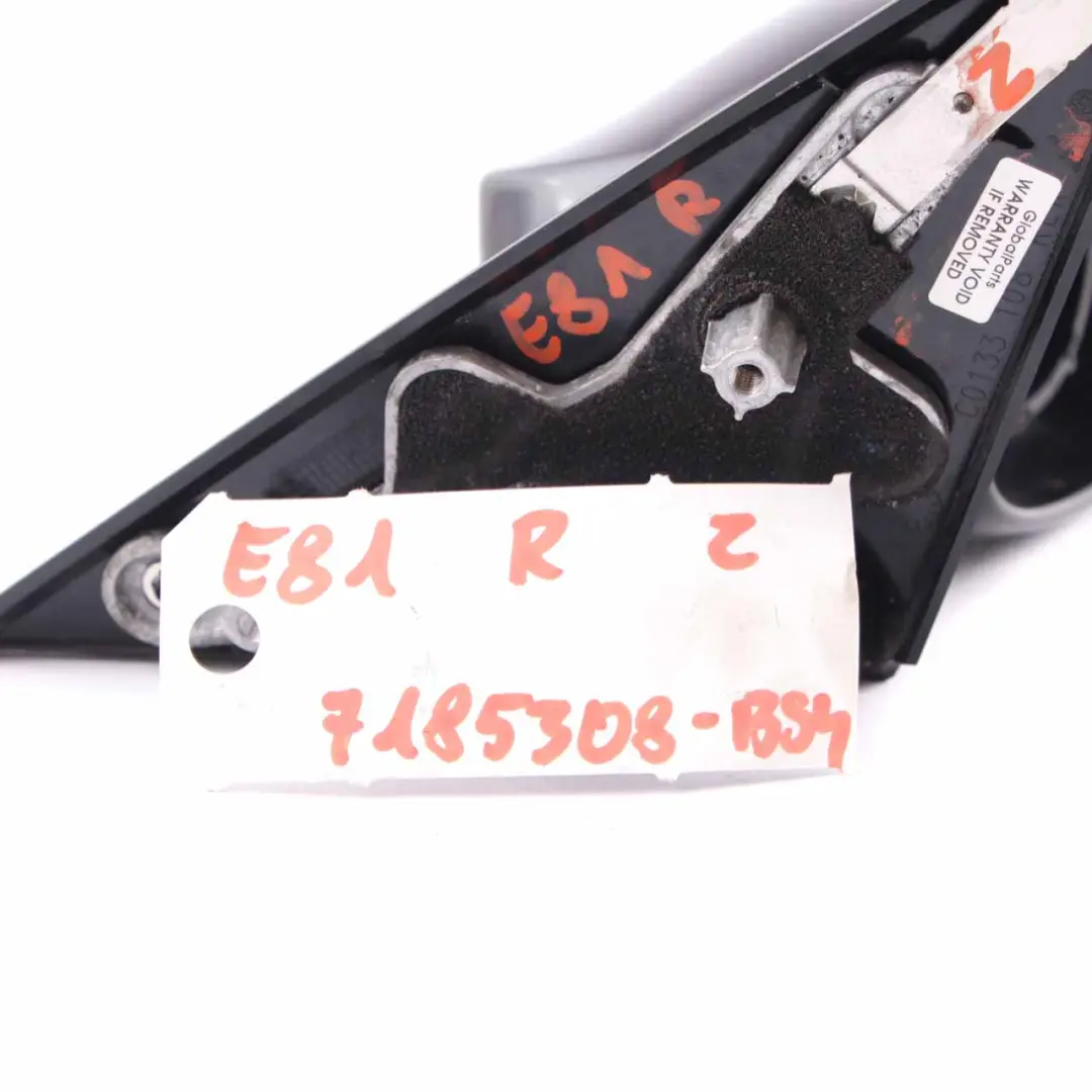  Door Wing Mirror BMW E81 E82 E88 4 M Sport High Gloss Right Black Sapphire 475 - SKU rhd-7185308-BS4 - Part number 7185308