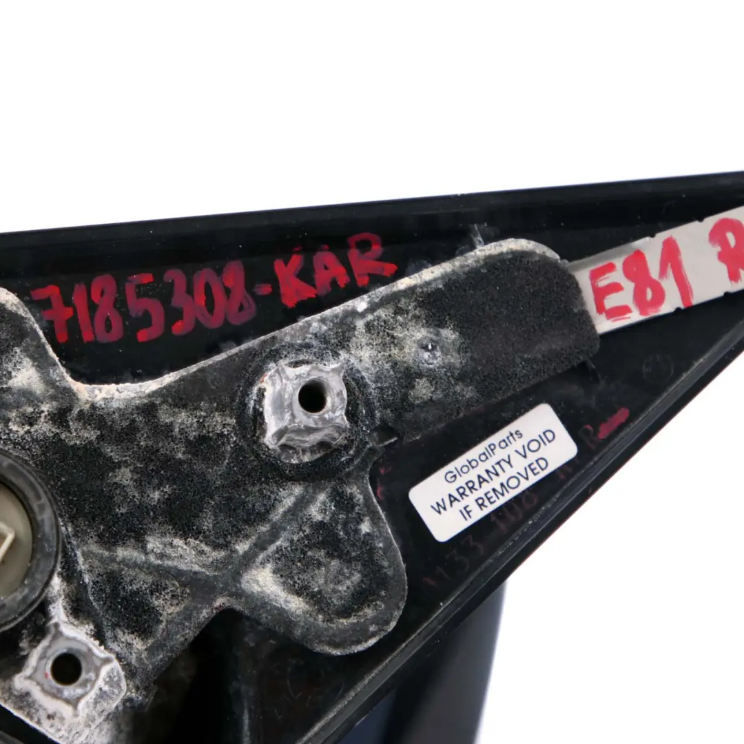 Wing Mirror BMW E81 E82 M Sport High Gloss Right O/S Karmesinrot Crimson Red A61 to with Part number 7185308 Wing Mirror BMW E81 E82 M Sport High Gloss Right O/S Karmesinrot Crimson Red A61 - SKU rhd-7185308-KAR - Part number 7185308