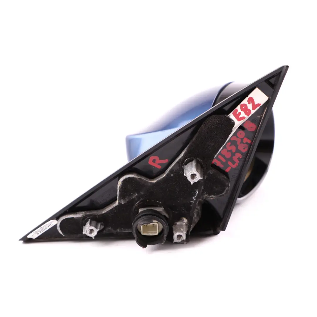 High Gloss Right Wing Mirror O/S Le Mans Blau Blue 381 to BMW 1 E81 E82 1 M Sport with Part number 7185308 BMW 1 E81 E82 1 M Sport High Gloss Right Wing Mirror O/S Le Mans Blau Blue 381 - SKU rhd-7185308-LMB1 - Part number 7185308