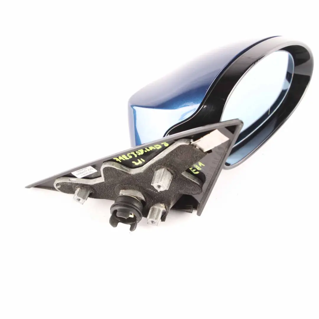 Wing Mirror BMW E81 E82 3 M Sport High Gloss Right O/S Le Mans Blau Blue 381 to with Part number 7185308 Wing Mirror BMW E81 E82 3 M Sport High Gloss Right O/S Le Mans Blau Blue 381 - SKU rhd-7185308-LMB3 - Part number 7185308