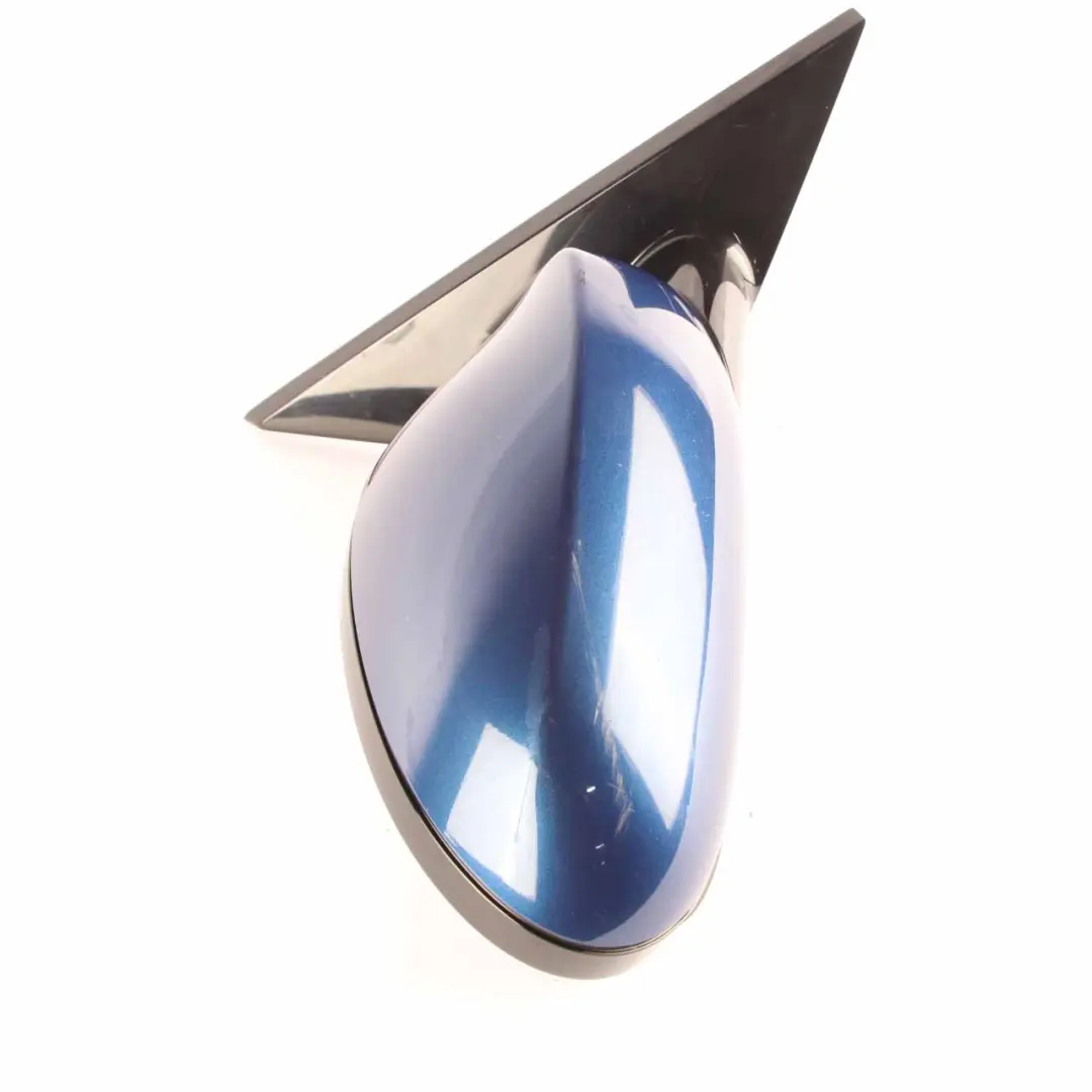  Wing Mirror BMW E81 E82 3 M Sport High Gloss Right O/S Le Mans Blau Blue 381 - SKU rhd-7185308-LMB3 - Part number 7185308