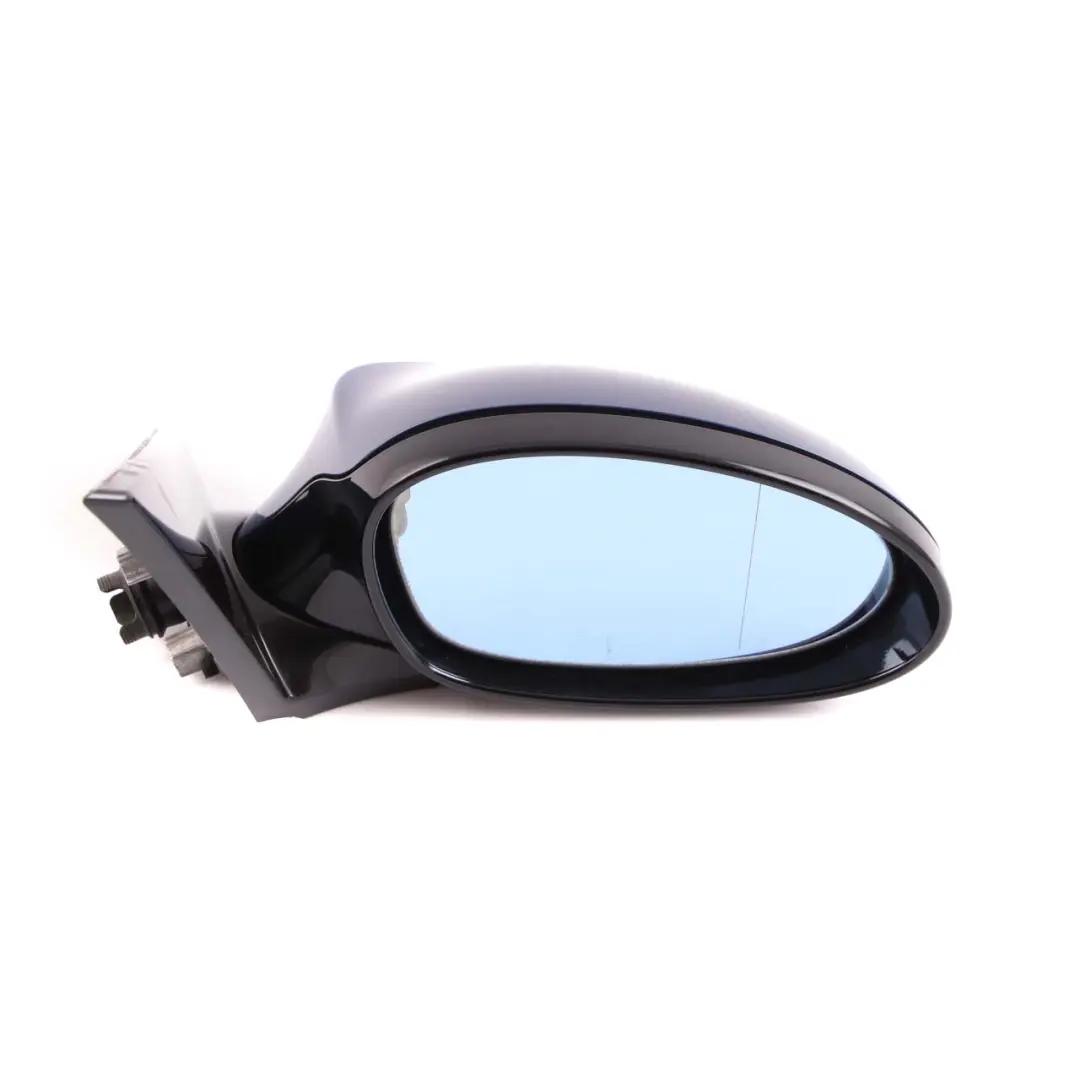 High Gloss Right Wing Mirror O/S Montegoblau Montego Blue to BMW E81 E82 M Sport with Part number 7185308 BMW E81 E82 M Sport High Gloss Right Wing Mirror O/S Montegoblau Montego Blue - SKU rhd-7185308-MTB - Part number 7185308