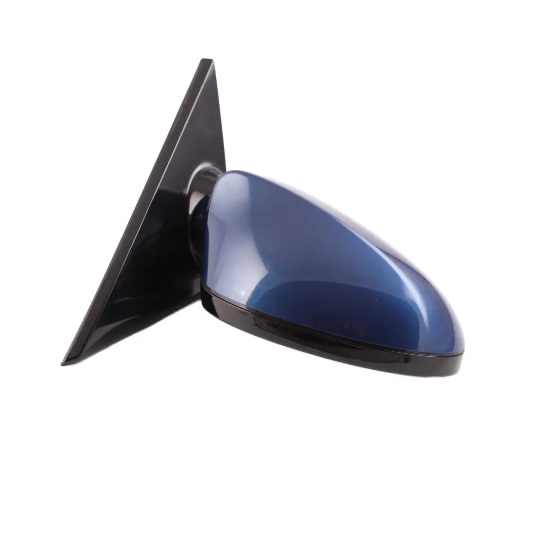 High Gloss Right Wing Mirror O/S Montegoblau Montego Blue to BMW E81 E82 M Sport with Part number 7185308 BMW E81 E82 M Sport High Gloss Right Wing Mirror O/S Montegoblau Montego Blue - SKU rhd-7185308-MTB - Part number 7185308