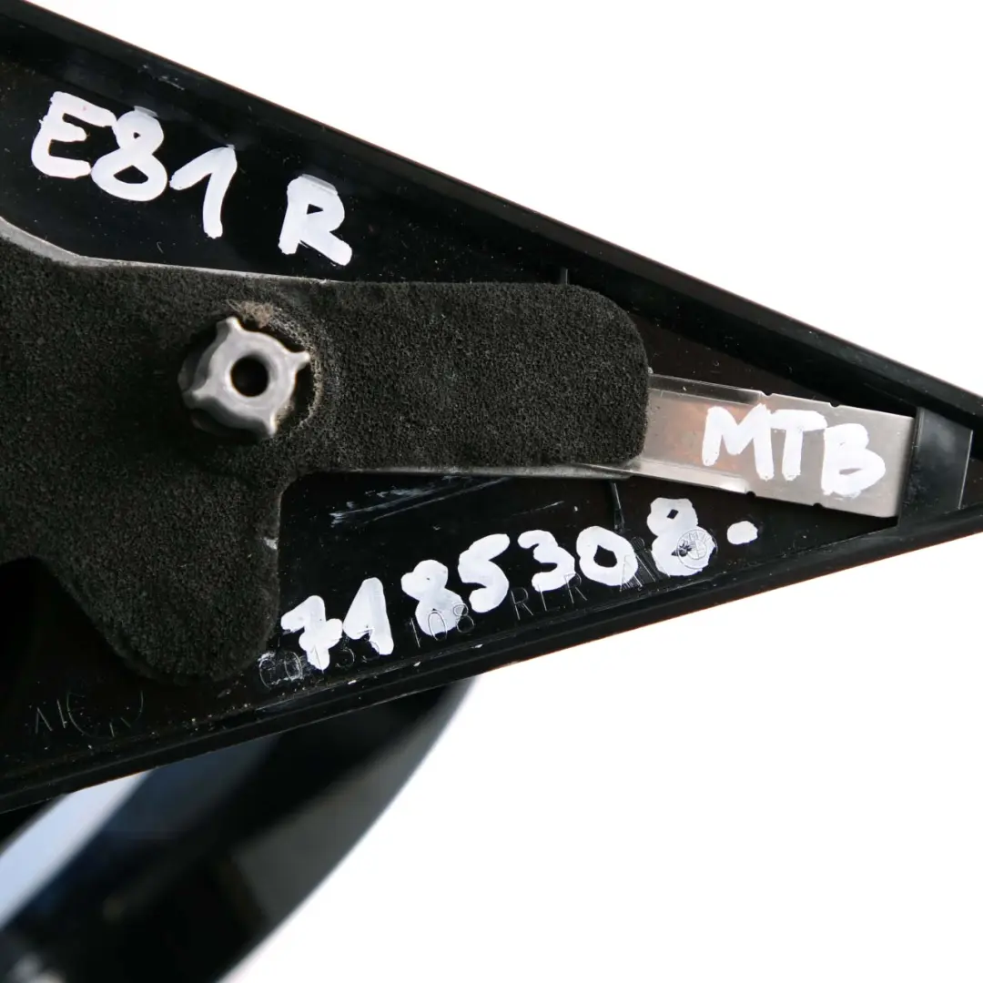 High Gloss Right Wing Mirror O/S Montegoblau Montego Blue to BMW E81 E82 M Sport with Part number 7185308 BMW E81 E82 M Sport High Gloss Right Wing Mirror O/S Montegoblau Montego Blue - SKU rhd-7185308-MTB - Part number 7185308