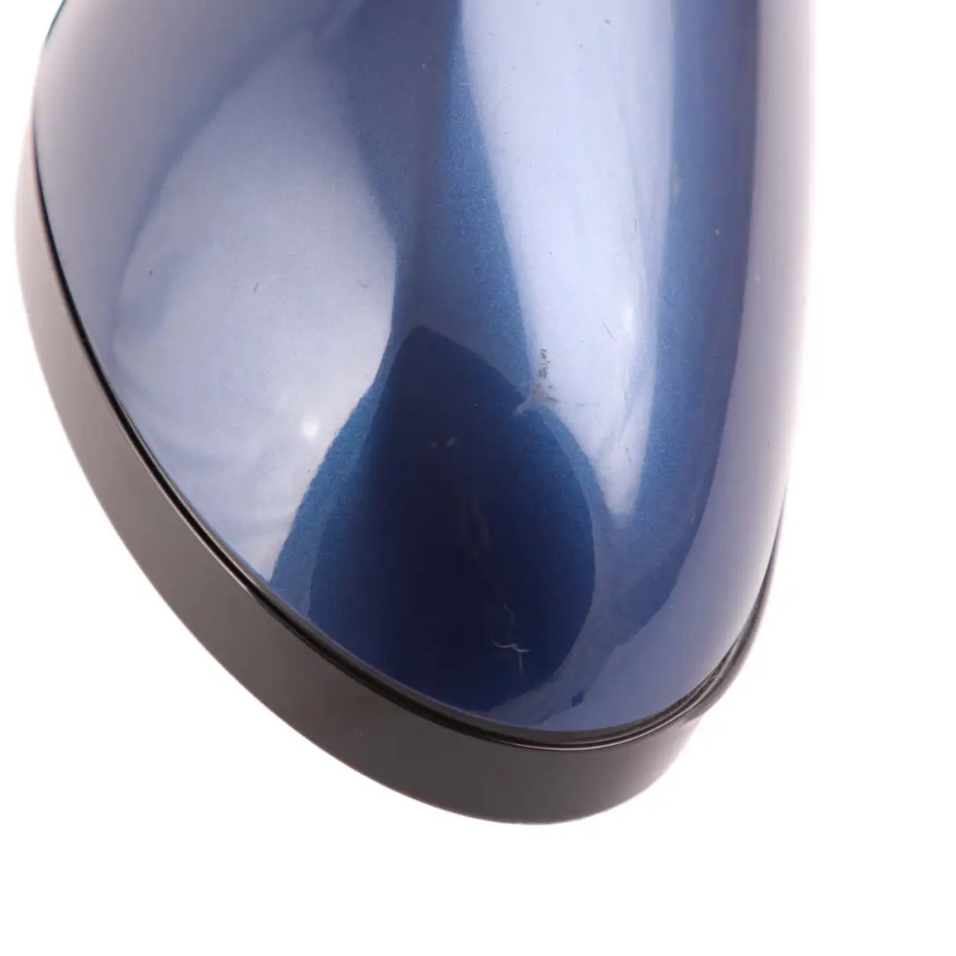 High Gloss Right Wing Mirror O/S Montegoblau Montego Blue to BMW E81 E82 M Sport with Part number 7185308 BMW E81 E82 M Sport High Gloss Right Wing Mirror O/S Montegoblau Montego Blue - SKU rhd-7185308-MTB - Part number 7185308