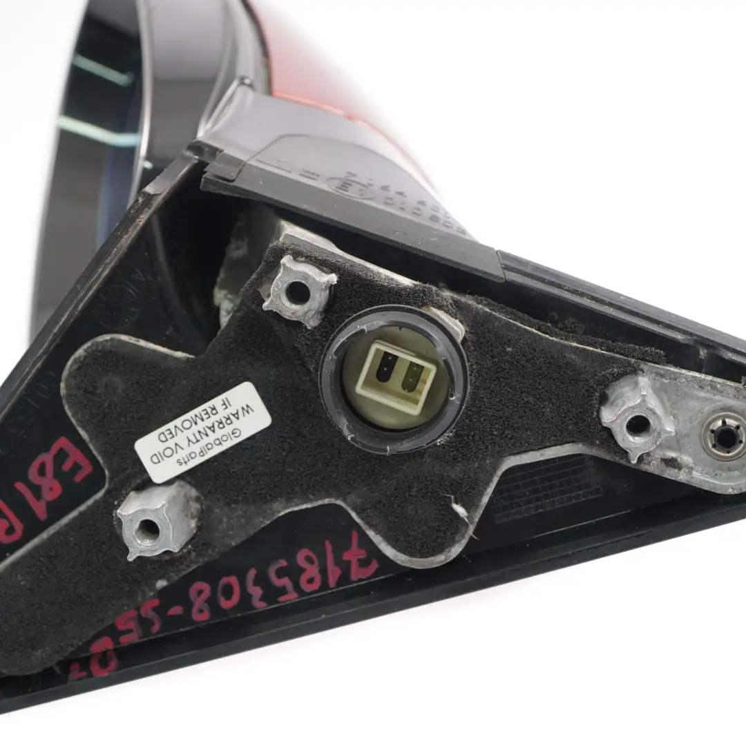 Wing Mirror BMW E81 E82 1 M Sport High Gloss Right O/S Sedonarot Metallic Red to with Part number 7185308 Wing Mirror BMW E81 E82 1 M Sport High Gloss Right O/S Sedonarot Metallic Red - SKU rhd-7185308-SED1 - Part number 7185308