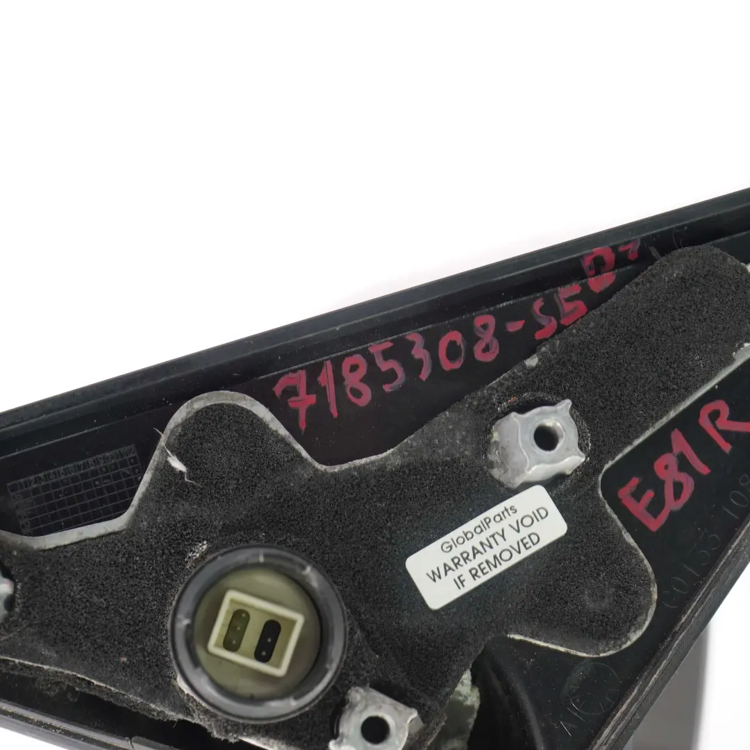 Wing Mirror BMW E81 E82 1 M Sport High Gloss Right O/S Sedonarot Metallic Red to with Part number 7185308 Wing Mirror BMW E81 E82 1 M Sport High Gloss Right O/S Sedonarot Metallic Red - SKU rhd-7185308-SED1 - Part number 7185308