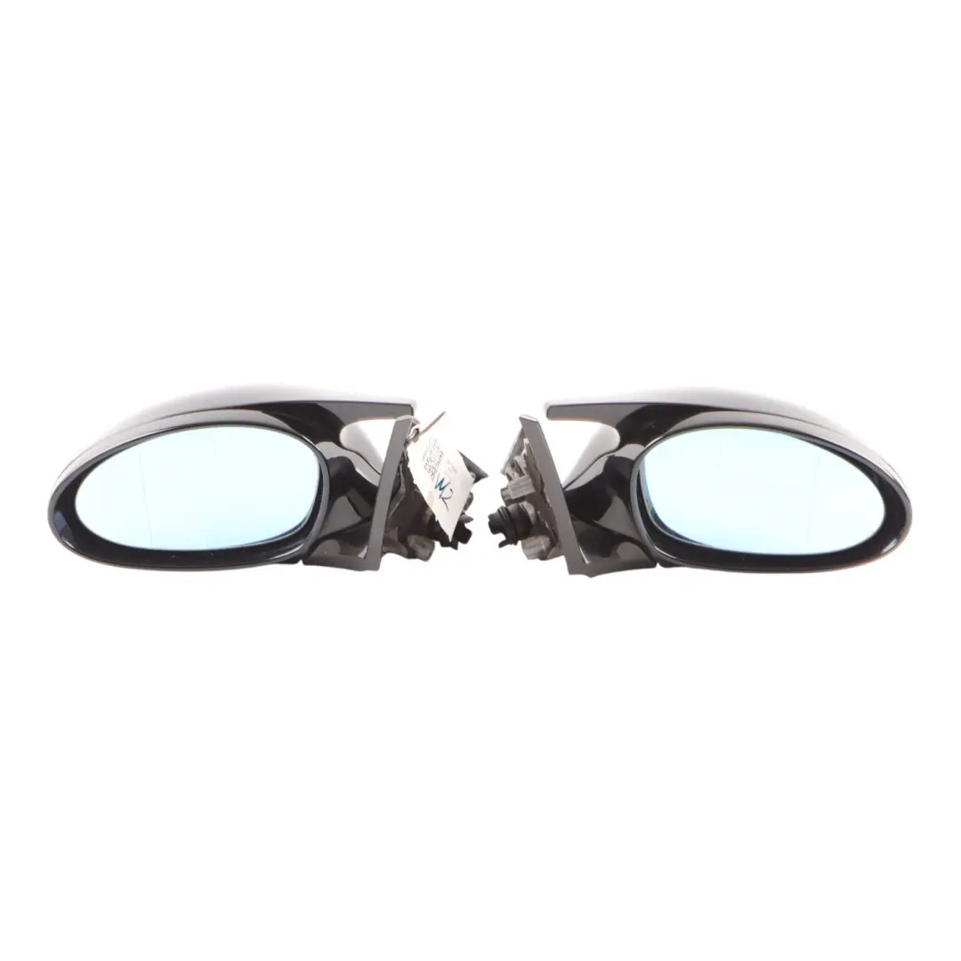 Wing Mirror BMW E81 E82 M Sport High Gloss Power Fold Left Right N/O/S Set Black - SKU rhd-7185325-BLK1 - Part number 7185325