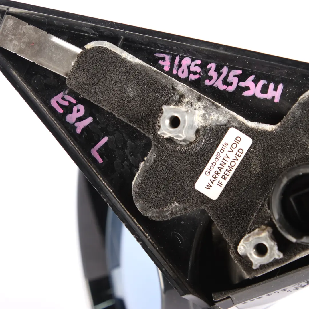 Wing Mirror Door BMW E81 E82 M Sport Power Fold Left N/S Schwarz 2 Black 668 to with Part number 7185325 Wing Mirror Door BMW E81 E82 M Sport Power Fold Left N/S Schwarz 2 Black 668 - SKU rhd-7185325-SCH - Part number 7185325