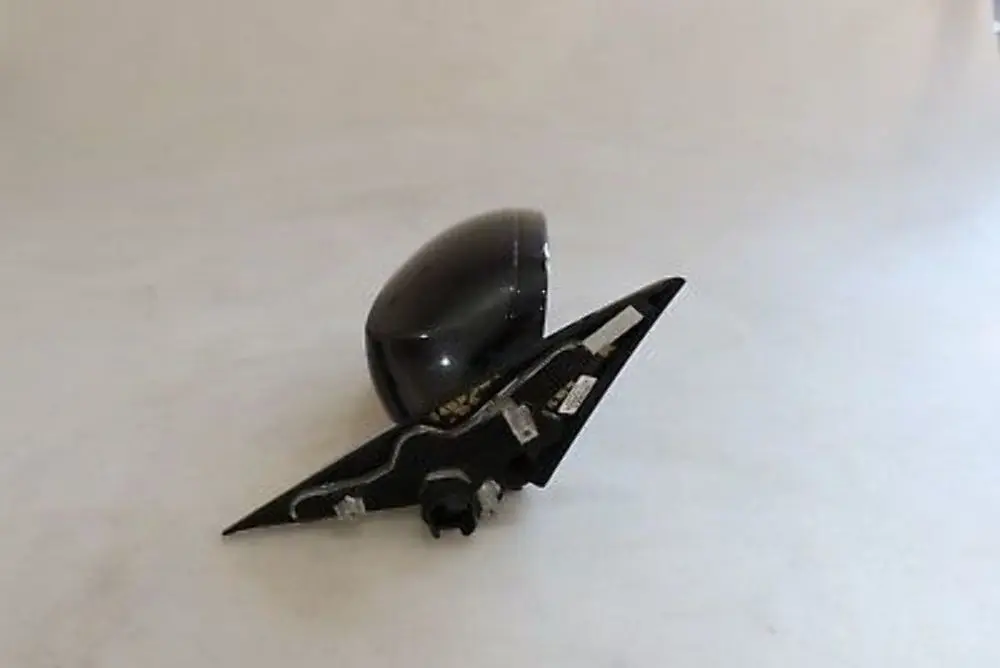 BMW 1 Series E81 E82 E88 M Sport Power Fold Right Wing Mirror O/S Black Sapphire - SKU rhd-7185326-BS - Part number 7185326