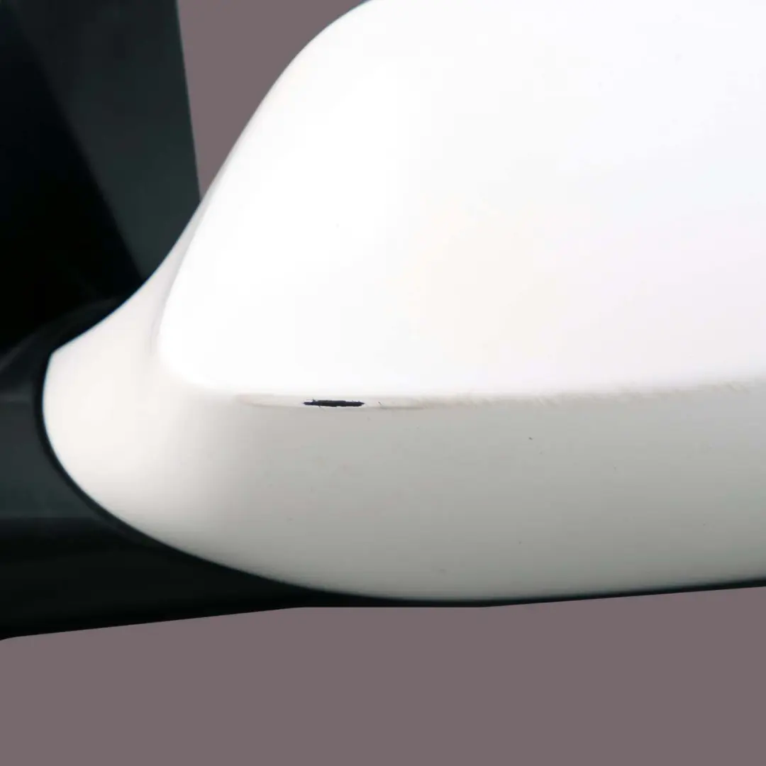 Door Wing Mirror BMW E81 E82 M Sport Auto Dip Left N/S Alpinweiss Alpine White - SKU rhd-7185337-AW - Part number 7185337