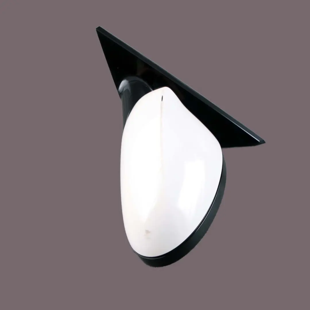  Door Wing Mirror BMW E81 E82 M Sport Auto Dip Left N/S Alpinweiss Alpine White - SKU rhd-7185337-AW - Part number 7185337