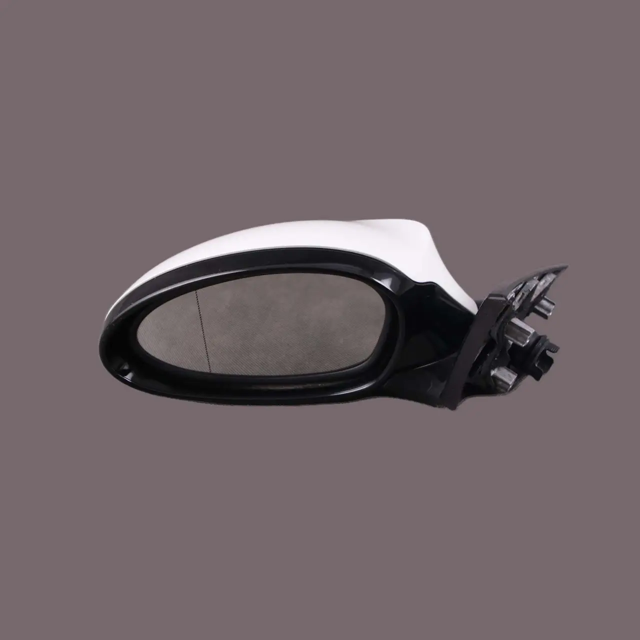 Door Wing Mirror BMW E81 E82 M Sport Auto Dip Left N/S Alpinweiss Alpine White