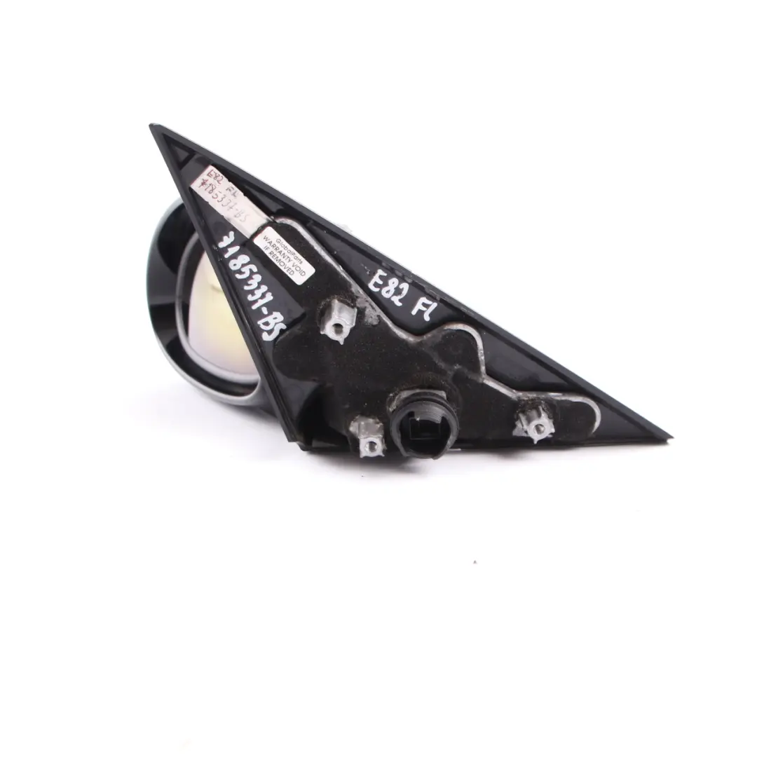 Dip Power Fold Memory Left Wing Mirror N/S to BMW 1 E81 E82 E88 M Sport Auto with Part number 7185337 BMW 1 E81 E82 E88 M Sport Auto Dip Power Fold Memory Left Wing Mirror N/S - SKU rhd-7185337 - Part number 7185337
