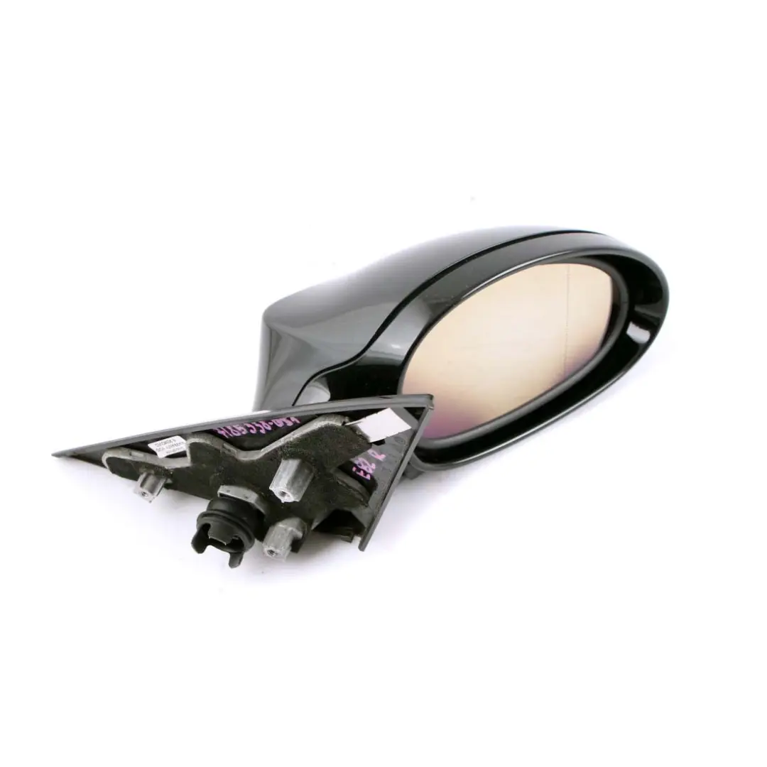 Wing Mirror BMW E81 E82 M Sport Power Fold Auto Dip Right O/S Black Sapphire 475 to with Part number 7185338 Wing Mirror BMW E81 E82 M Sport Power Fold Auto Dip Right O/S Black Sapphire 475 - SKU rhd-7185338-BS1 - Part number 7185338