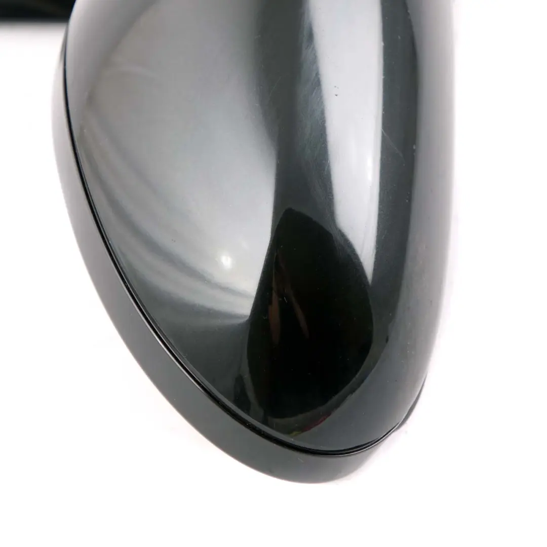  Wing Mirror BMW E81 E82 M Sport Power Fold Auto Dip Right O/S Black Sapphire 475 - SKU rhd-7185338-BS1 - Part number 7185338