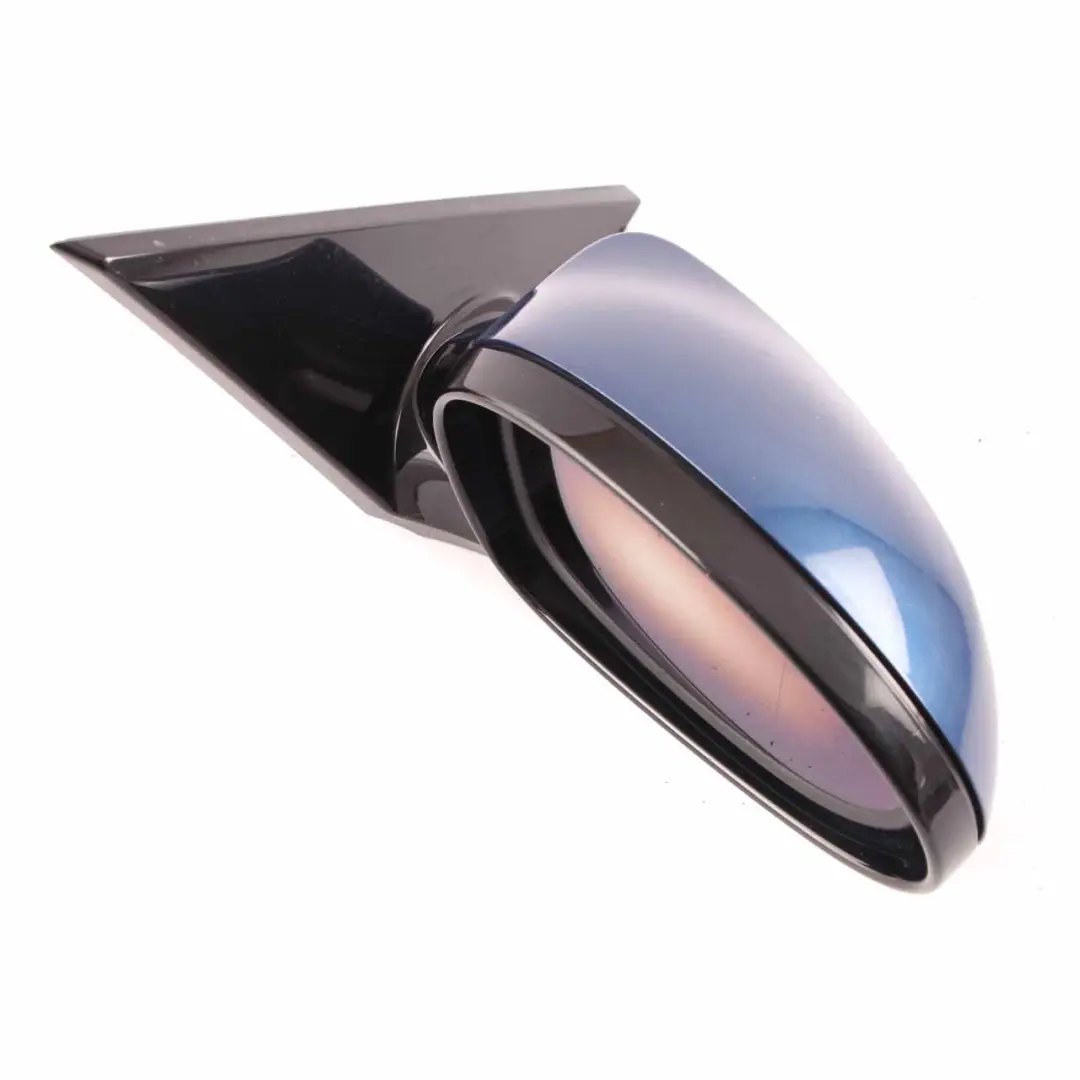 Wing Mirror BMW E81 E82 M Sport Power Fold Auto Dip Right O/S Le Mans Blau Blue to with Part number 7185338 Wing Mirror BMW E81 E82 M Sport Power Fold Auto Dip Right O/S Le Mans Blau Blue - SKU rhd-7185338-LMB - Part number 7185338