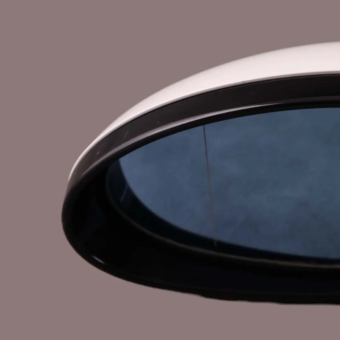 BMW 1 Series 1 E81 E82 E88 Left Outside Wing Mirror N/S Alpinweiss Alpine White - SKU rhd-7185355-AW1 - Part number 7185355