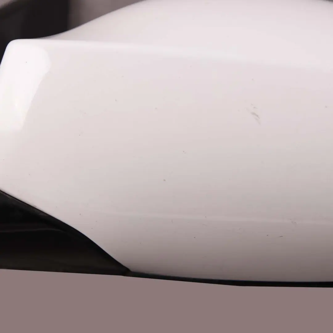 BMW 1 Series 1 E81 E82 E88 Left Outside Wing Mirror N/S Alpinweiss Alpine White - SKU rhd-7185355-AW1 - Part number 7185355