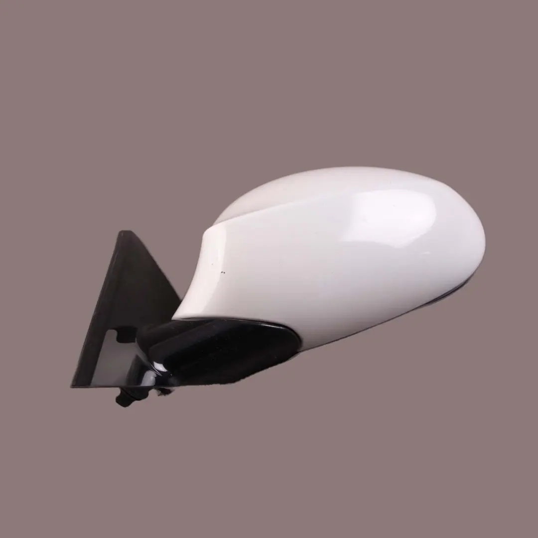 BMW 1 Series 1 E81 E82 E88 Left Outside Wing Mirror N/S Alpinweiss Alpine White - SKU rhd-7185355-AW1 - Part number 7185355