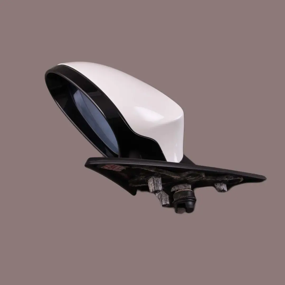 Left Outside Wing Mirror N/S Alpinweiss Alpine White to BMW 1 Series 1 E81 E82 E88 with Part number 7185355 BMW 1 Series 1 E81 E82 E88 Left Outside Wing Mirror N/S Alpinweiss Alpine White - SKU rhd-7185355-AW1 - Part number 7185355