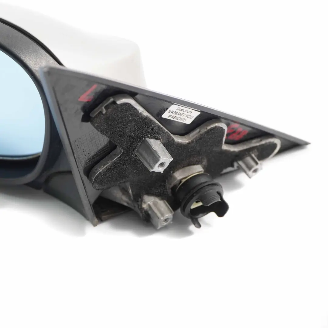  Wing Mirror BMW E81 E82 Outside Left N/S Heated Cashmere Silver - A72 5 Pins - SKU rhd-7185355-KAS - Part number 7185355