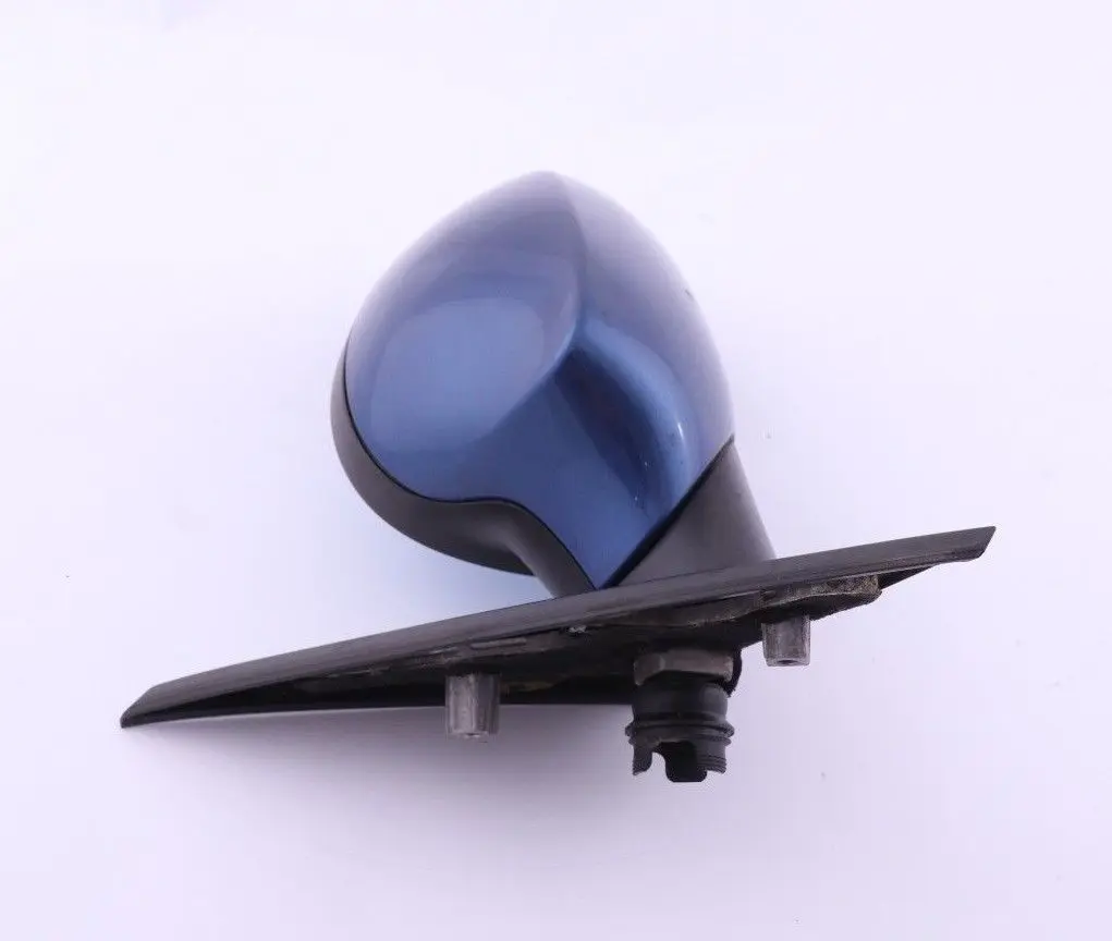 Heated Left Wing Mirror N/S Montegoblau Montego Blue to BMW 1 Series E81 E82 E88 with Part number 7185355 BMW 1 Series E81 E82 E88 Heated Left Wing Mirror N/S Montegoblau Montego Blue - SKU rhd-7185355-MTB - Part number 7185355
