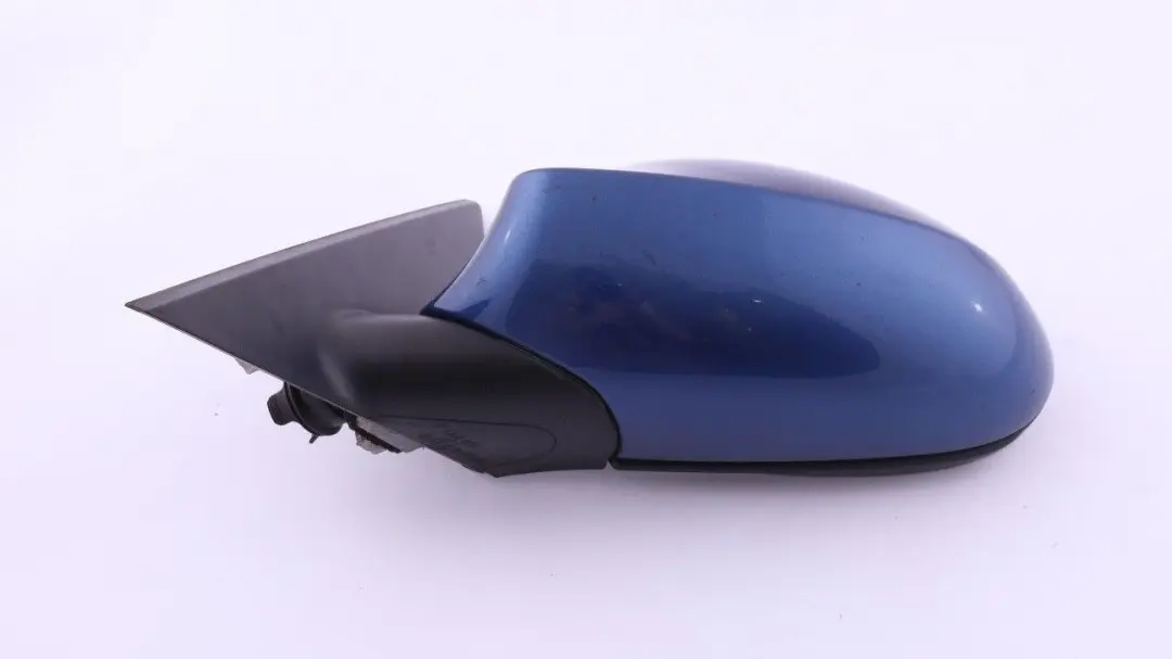Heated Left Wing Mirror N/S Montegoblau Montego Blue to BMW 1 Series E81 E82 E88 with Part number 7185355 BMW 1 Series E81 E82 E88 Heated Left Wing Mirror N/S Montegoblau Montego Blue - SKU rhd-7185355-MTB - Part number 7185355