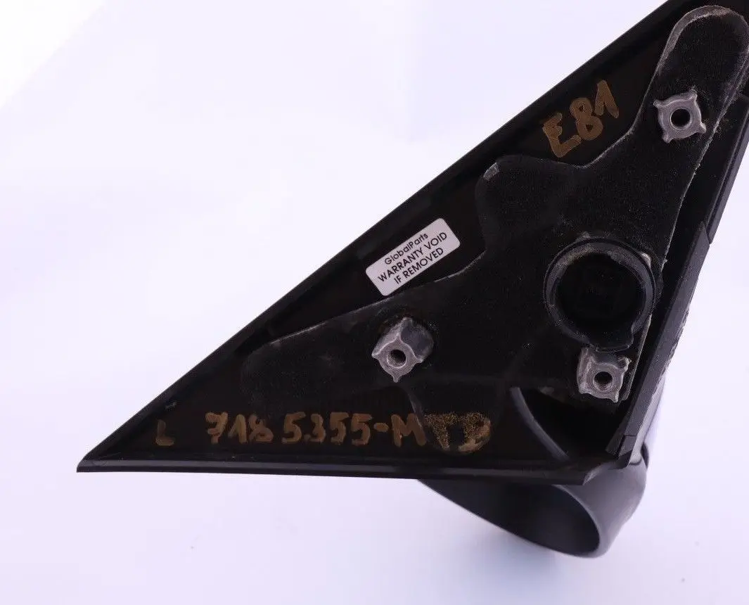 Heated Left Wing Mirror N/S Montegoblau Montego Blue to BMW 1 Series E81 E82 E88 with Part number 7185355 BMW 1 Series E81 E82 E88 Heated Left Wing Mirror N/S Montegoblau Montego Blue - SKU rhd-7185355-MTB - Part number 7185355