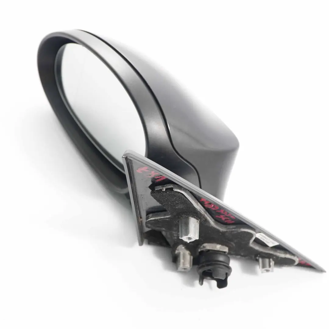  Wing Mirror BMW E81 E82 E88 Heated Left N/S Schwarz 2 Black - 668 - SKU rhd-7185355-SCH - Part number 7185355