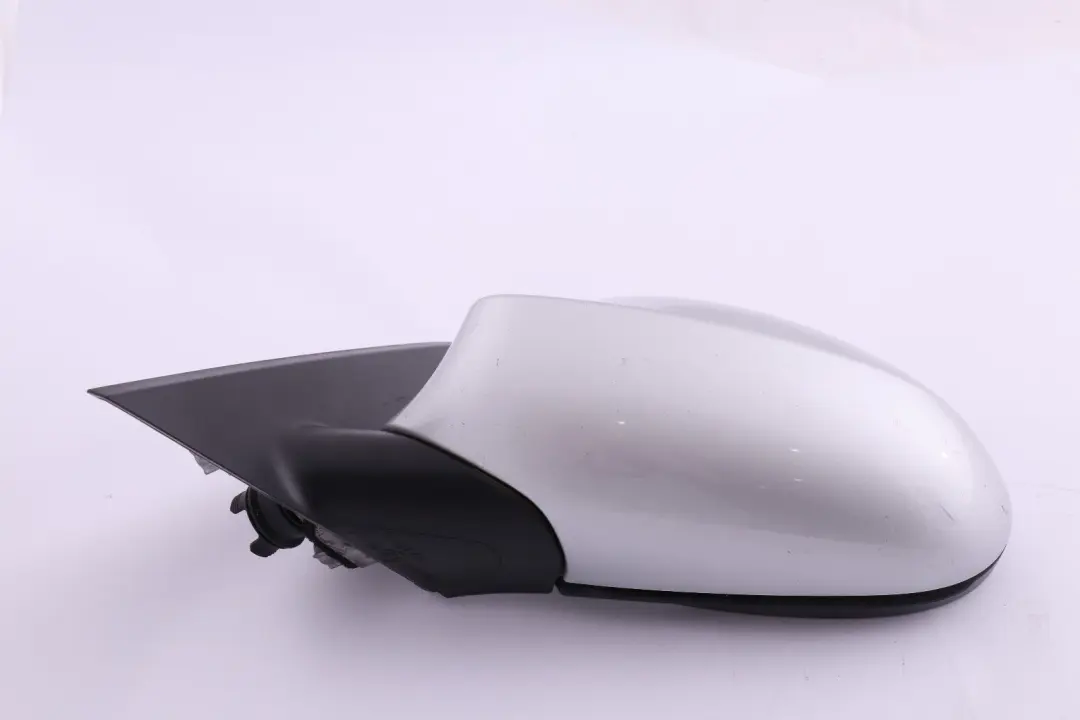 BMW 1 Series E81 E82 E88 Left Wing Mirror N/S Titansilber Titanium Silver 3 Pin - SKU rhd-7185355-TS - Part number 7185355