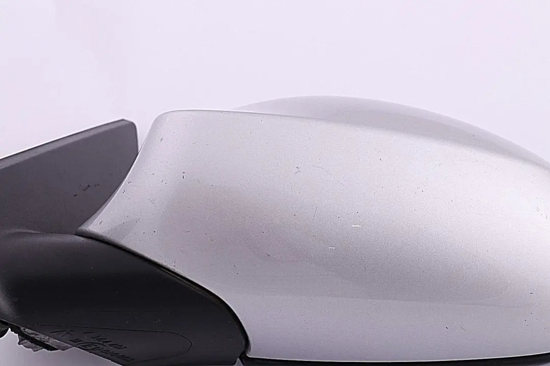 BMW 1 Series E81 E82 E88 Left Wing Mirror N/S Titansilber Titanium Silver 3 Pin - SKU rhd-7185355-TS - Part number 7185355