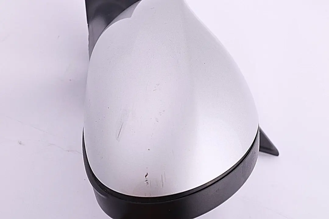 BMW 1 Series E81 E82 E88 Left Wing Mirror N/S Titansilber Titanium Silver 3 Pin - SKU rhd-7185355-TS - Part number 7185355