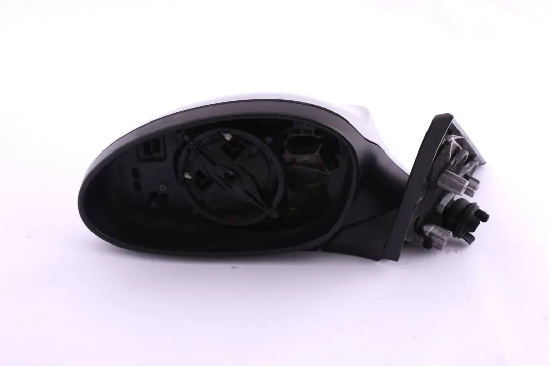 BMW 1 Series E81 E82 E88 Left Wing Mirror N/S Titansilber Titanium Silver 3 Pin - SKU rhd-7185355-TS - Part number 7185355