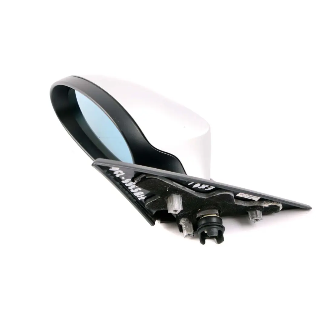 BMW 1 Series 6 E81 E82 E88 Left Heated Wing Mirror N/S Titanium Silver Metallic - SKU rhd-7185355-TS6 - Part number 7185355