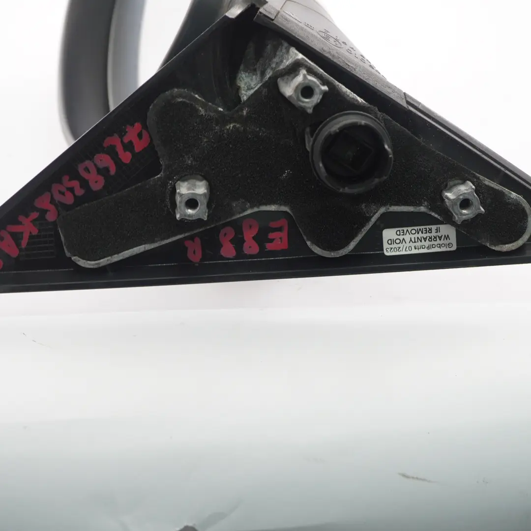 Wing Mirror BMW E81 E82 E88 Outside Right O/S Cashmere Silver - A72 3 Pins to with Part number 7185356 Wing Mirror BMW E81 E82 E88 Outside Right O/S Cashmere Silver - A72 3 Pins - SKU rhd-7185356-KAS1 - Part number 7185356