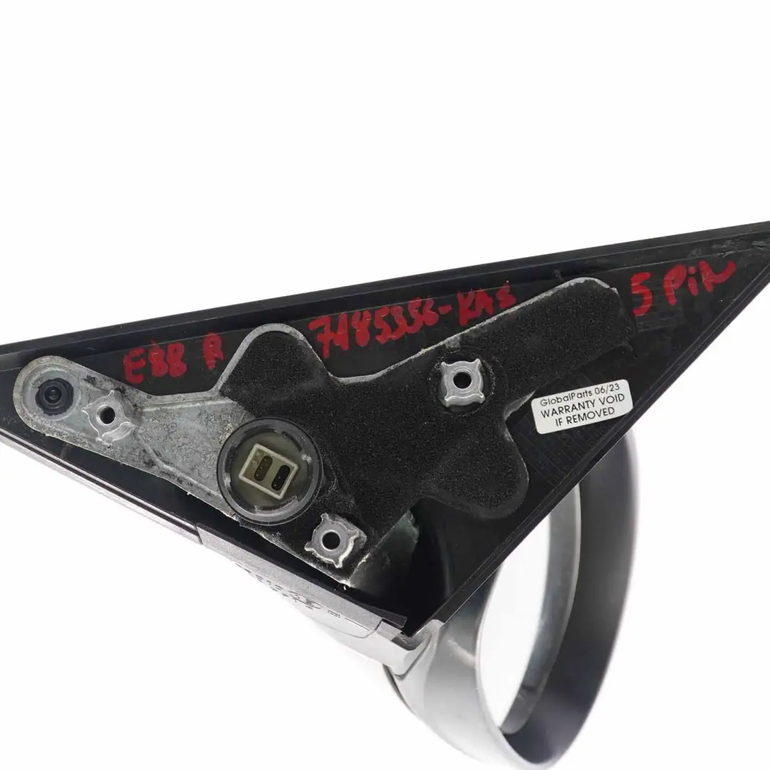 Wing Mirror BMW E81 E82 E88 Heated Right O/S Kaschmirsilber Cashmere Silver A72 to with Part number 7185356 Wing Mirror BMW E81 E82 E88 Heated Right O/S Kaschmirsilber Cashmere Silver A72 - SKU rhd-7185356-KAS - Part number 7185356