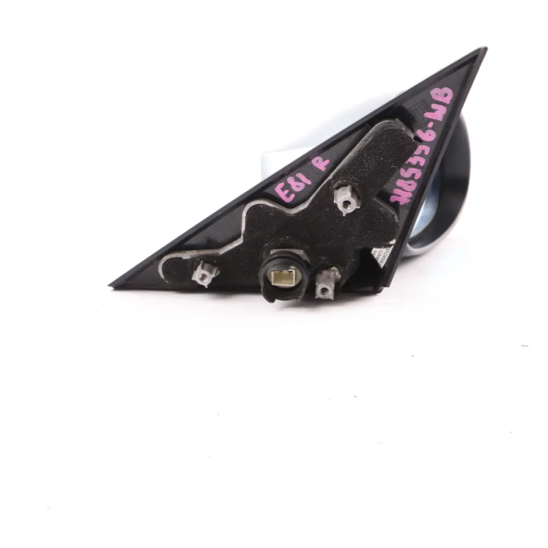 Wing Mirror BMW E81 E82 E88 Heated Right O/S Outside Bluewater Metallic - 896 to with Part number 7185356 Wing Mirror BMW E81 E82 E88 Heated Right O/S Outside Bluewater Metallic - 896 - SKU rhd-7185356-WB - Part number 7185356