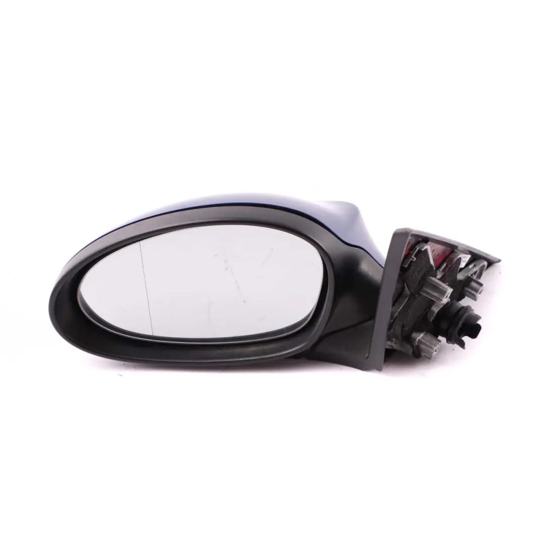 BMW 1 E81 E88 1 Power Fold Heated Left N/S Wing Mirror Montegoblau Blue A51 - SKU rhd-7185373-MTB1 - Part number 7185373