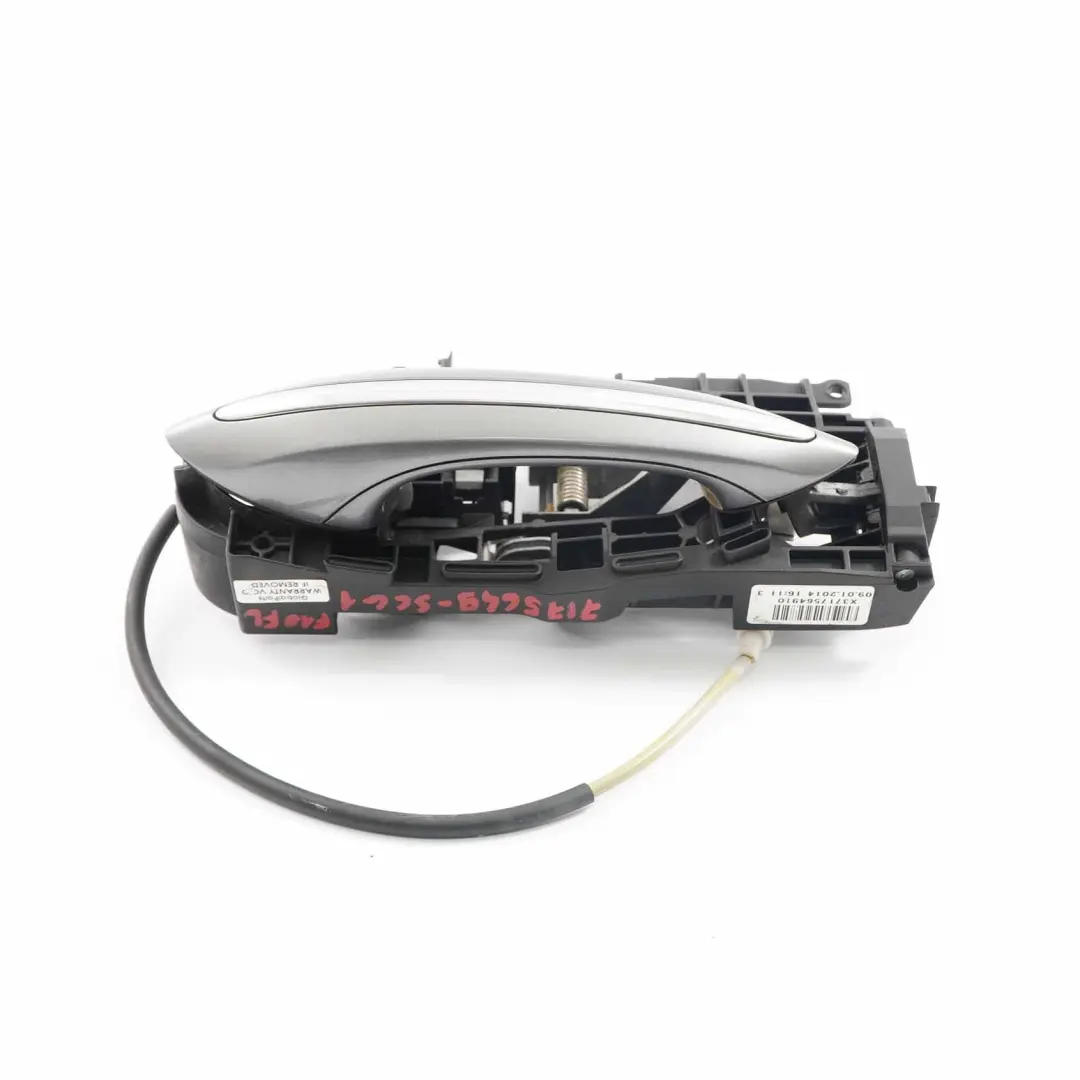  Door Handle BMW F01 F10 F11 Outside Left N/S Comfort Spacegrau Space Grey A52 - SKU rhd-7187227-SCG - Part number 7187227