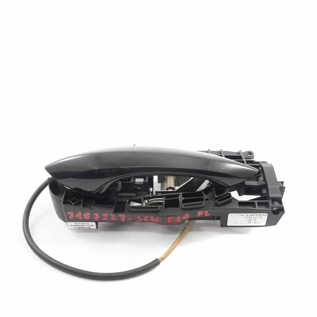 Poignée de porte BMW F01 F10 F11 Extérieur gauche Comfort Schwarz 668 pour à propos du numéro de pièce 7187227 Poignée de porte BMW F01 F10 F11 Extérieur gauche Comfort Schwarz 668 - SKU rhd-7187227-SCH - Numéro de pièce 7187227