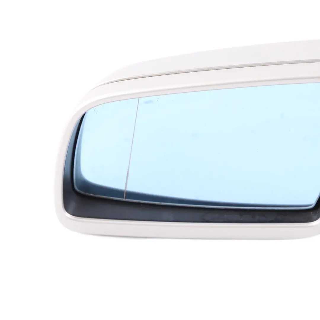 BMW 6 Series E63 E64 Heated Left Wing Mirror N/S Titansilber Metallic Silver - SKU rhd-7189343-TS - Part number 7189343