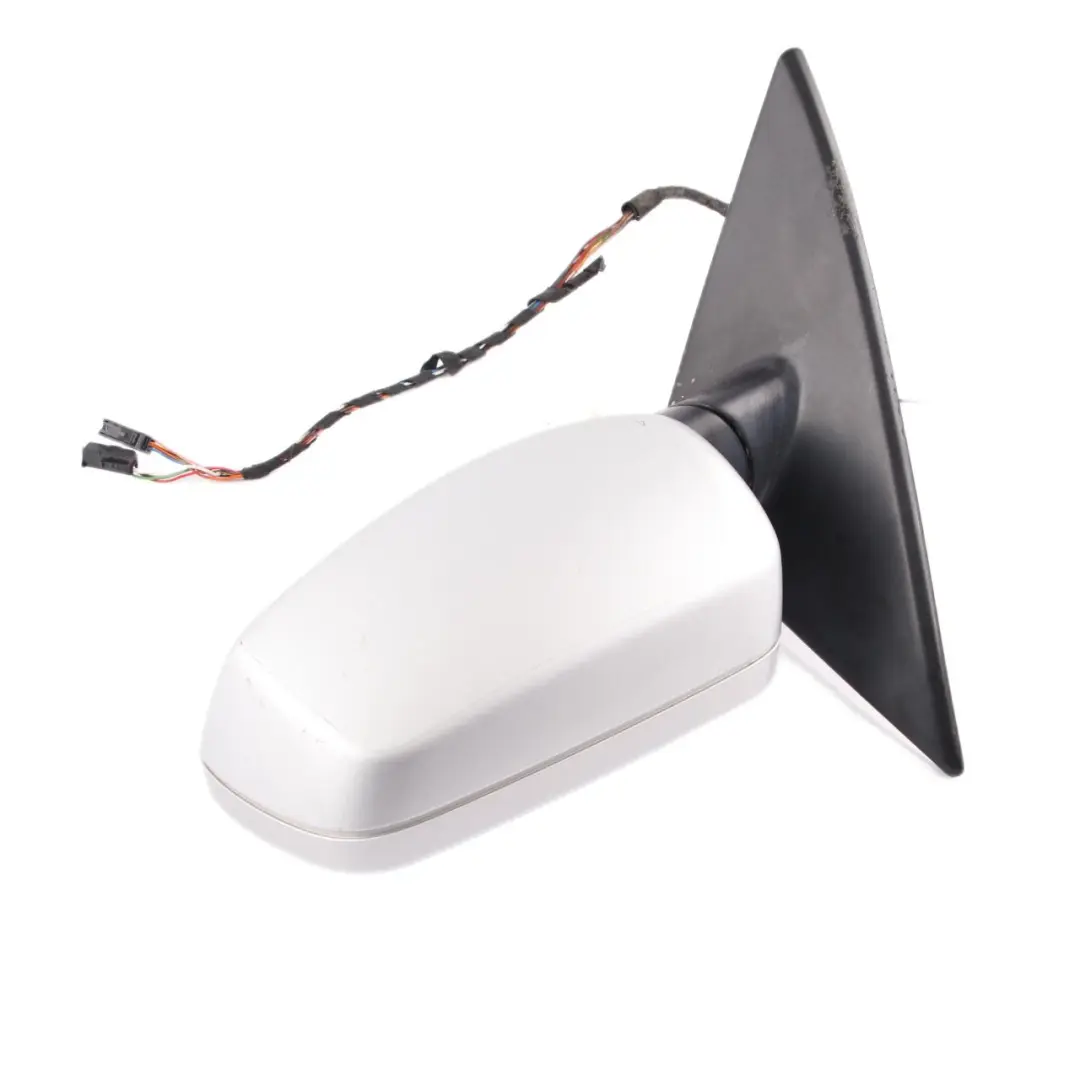 BMW 6 Series E63 E64 Heated Left Wing Mirror N/S Titansilber Metallic Silver - SKU rhd-7189343-TS - Part number 7189343
