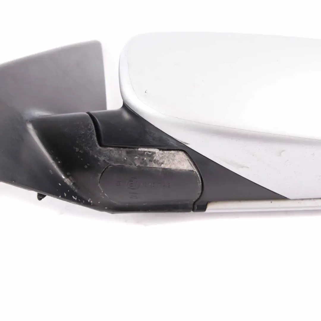 BMW 6 Series E63 E64 Heated Left Wing Mirror N/S Titansilber Metallic Silver - SKU rhd-7189343-TS - Part number 7189343