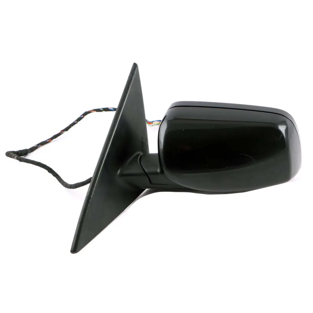 Dip Power Fold Heated Left Wing Mirror N/S Black Sapphire 475 to BMW 6 E63 E64 Auto with Part number 7189351 BMW 6 E63 E64 Auto Dip Power Fold Heated Left Wing Mirror N/S Black Sapphire 475 - SKU rhd-7189351-BS - Part number 7189351