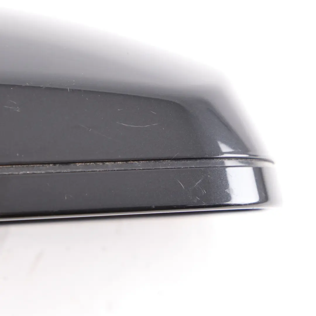  Wing Mirror BMW E63 E64 Heated Auto Dip Right O/S Black Sapphire Metallic - 475 - SKU rhd-7189354-BS - Part number 7189354