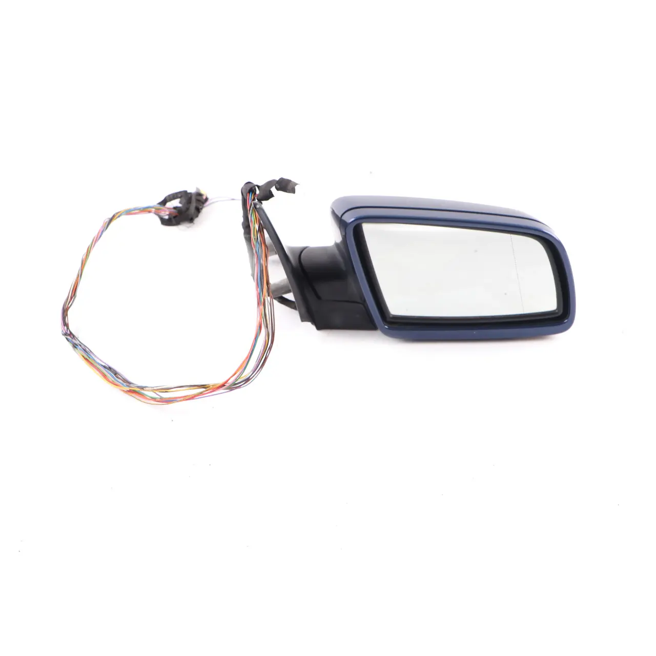 Wing Mirror BMW E63 E64 Heated Auto Dip Right O/S Mystic Blue Metallic A07